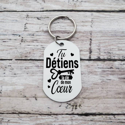 Porte-Clés Photo Personnalisé Porte-Clés Personnaliables Pour Couple | Jessemade