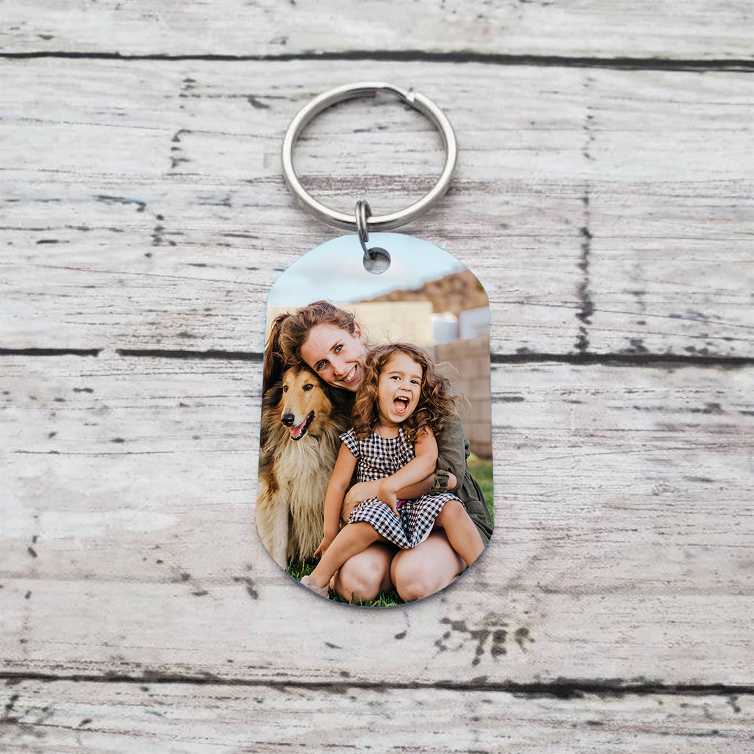 Mon Super Maman - Porte-clés Personnalisés avec Photo Porte-Clés Personnaliables Pour Mère | Jessemade