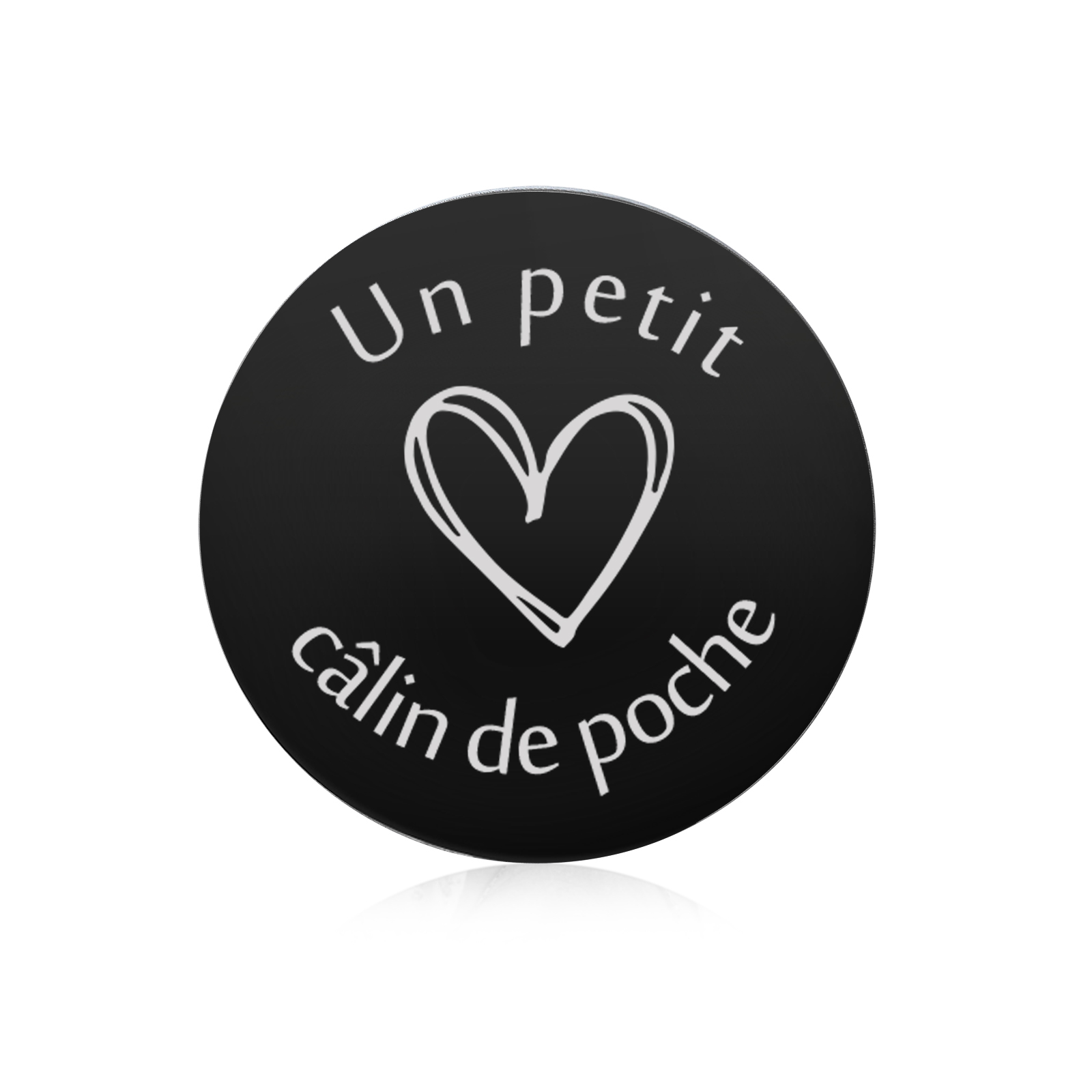 Porte-clés en Cuir personnalisé avec 1 Texte - Cadeau pour la Rentrée Scolaire | Jessemade