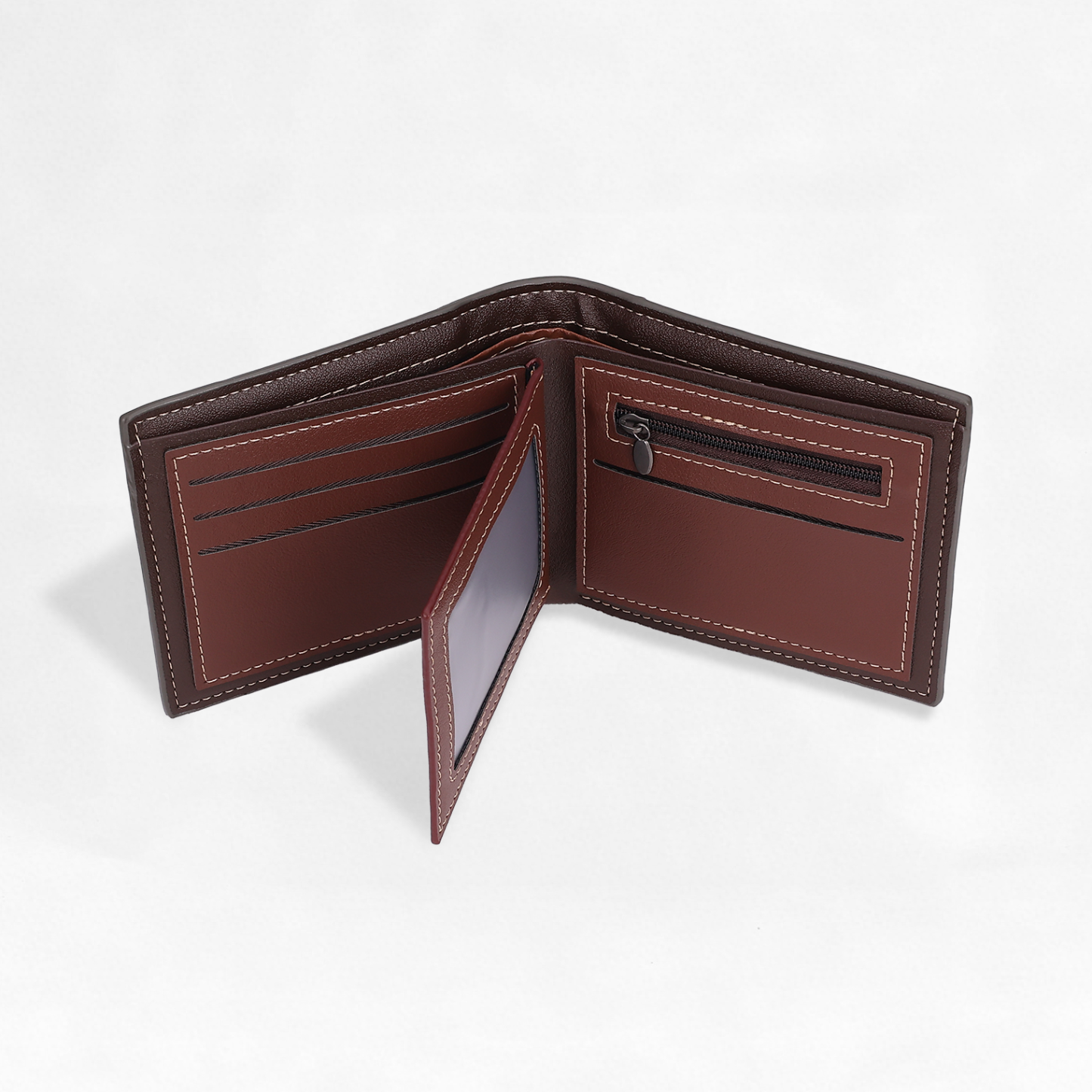 Portefeuille Nom Personnalisé avec photo Homme Porte-Monnaie Carte pour Homme | Cadeau Fête des Pères | Jessemade