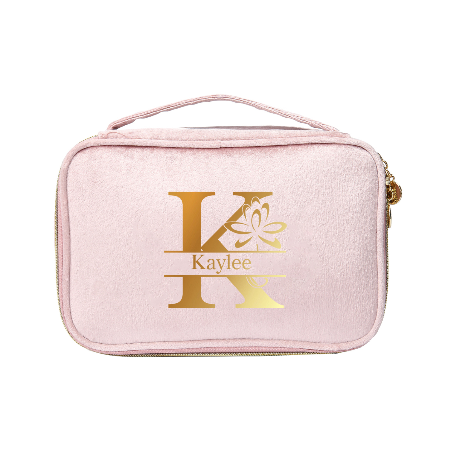 Trousse De Maquillage Lettre et Prénom Personnalisés-Cadeau pour Femme