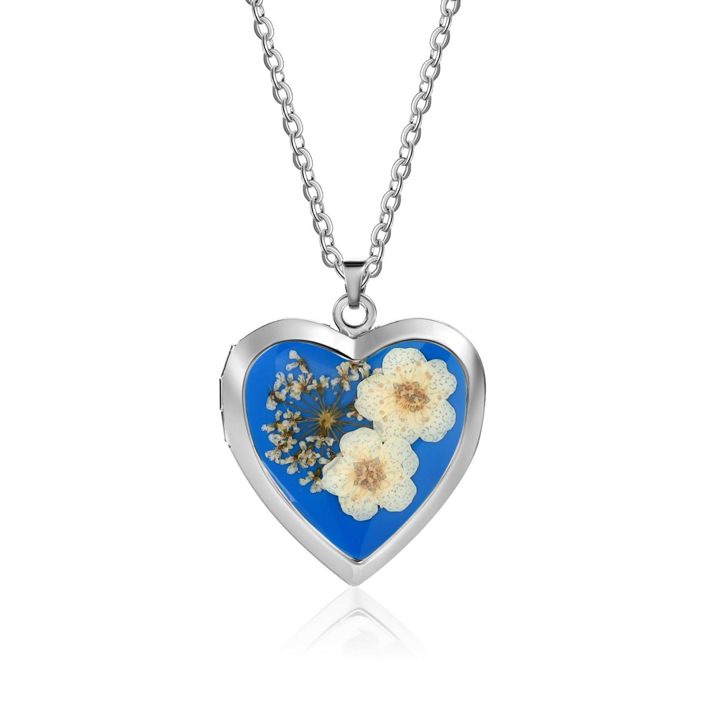 Collier Coeur Collier Personnalisé avec 2 Photos Collier Personnalisé | Jessemade