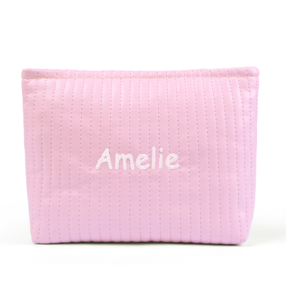 Trousse de Maquillage Personnalisée avec Prénom – Pratique et Élégante | Jessemade