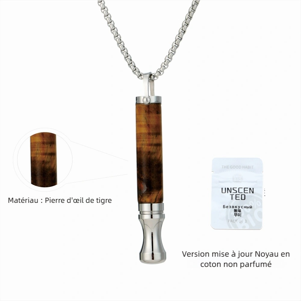 Collier de respiration anti-stress, collier de méditation, entraîneur de souffle