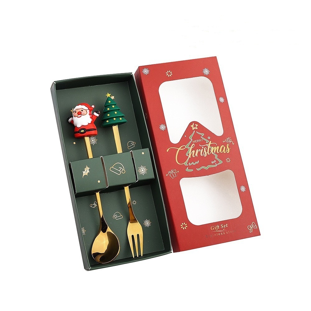 Set de Couverts de Noël Styles Variés avec Décorations Festives | Jessemade
