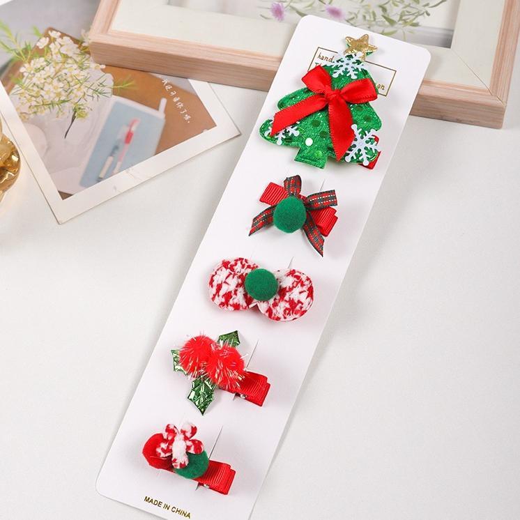 Set de Barrettes de Noël Décoratives pour Enfants | Jessemade