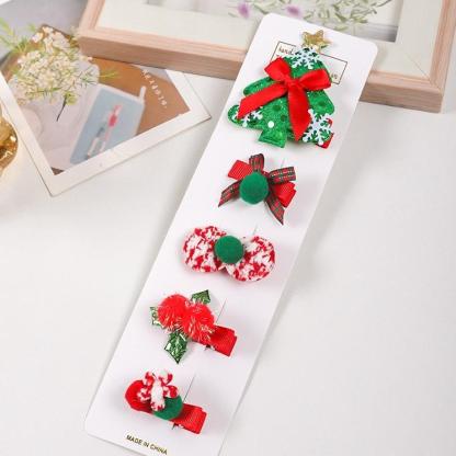 Set de Barrettes de Noël Décoratives pour Enfants | Jessemade