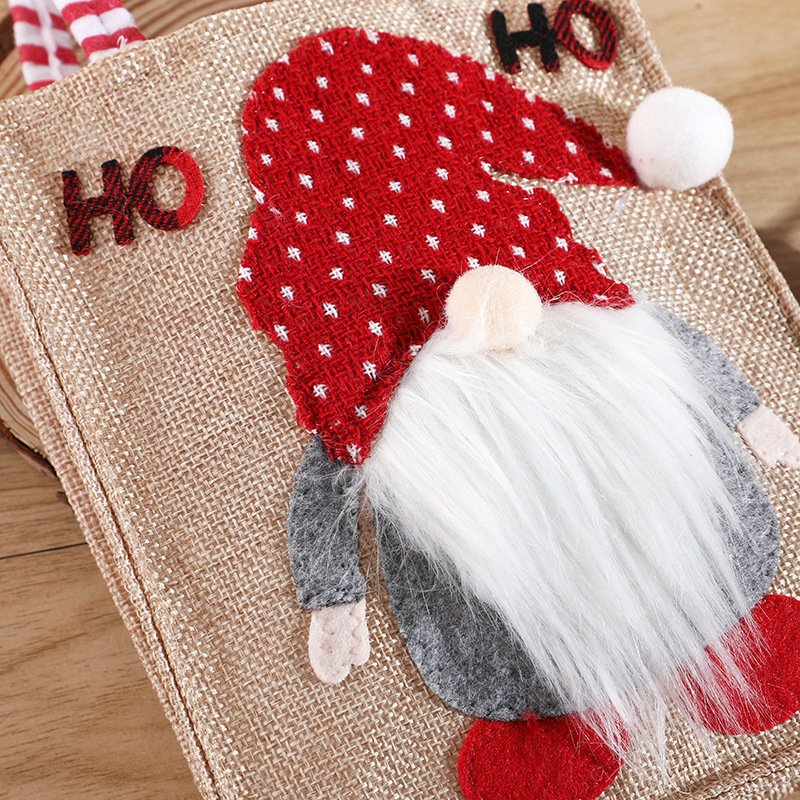 Sacs Cadeaux de Noël avec Motif Gnome Cadeau pour noël | Jessemade