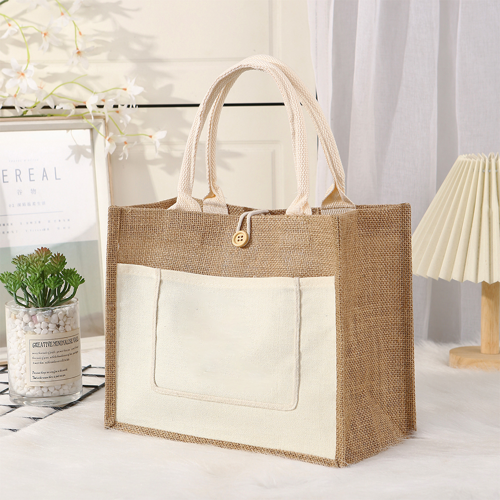 Sac en Toile avec Poche – Élégant et Durable | Jessemade