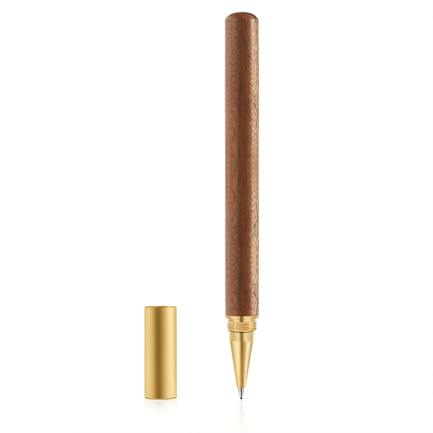 Coffret Cadeau 3PCS - Portefeuille classique Porte-Clés et Stylo 1 Prénom Personnalisés avec 2 Photos Coffret Cadeau pour Homme | Jessemade