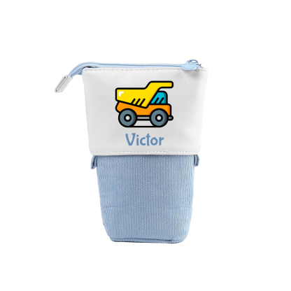 Trousse scolaire Étui à Crayons Prénom Personnalisé Pochette à Crayons