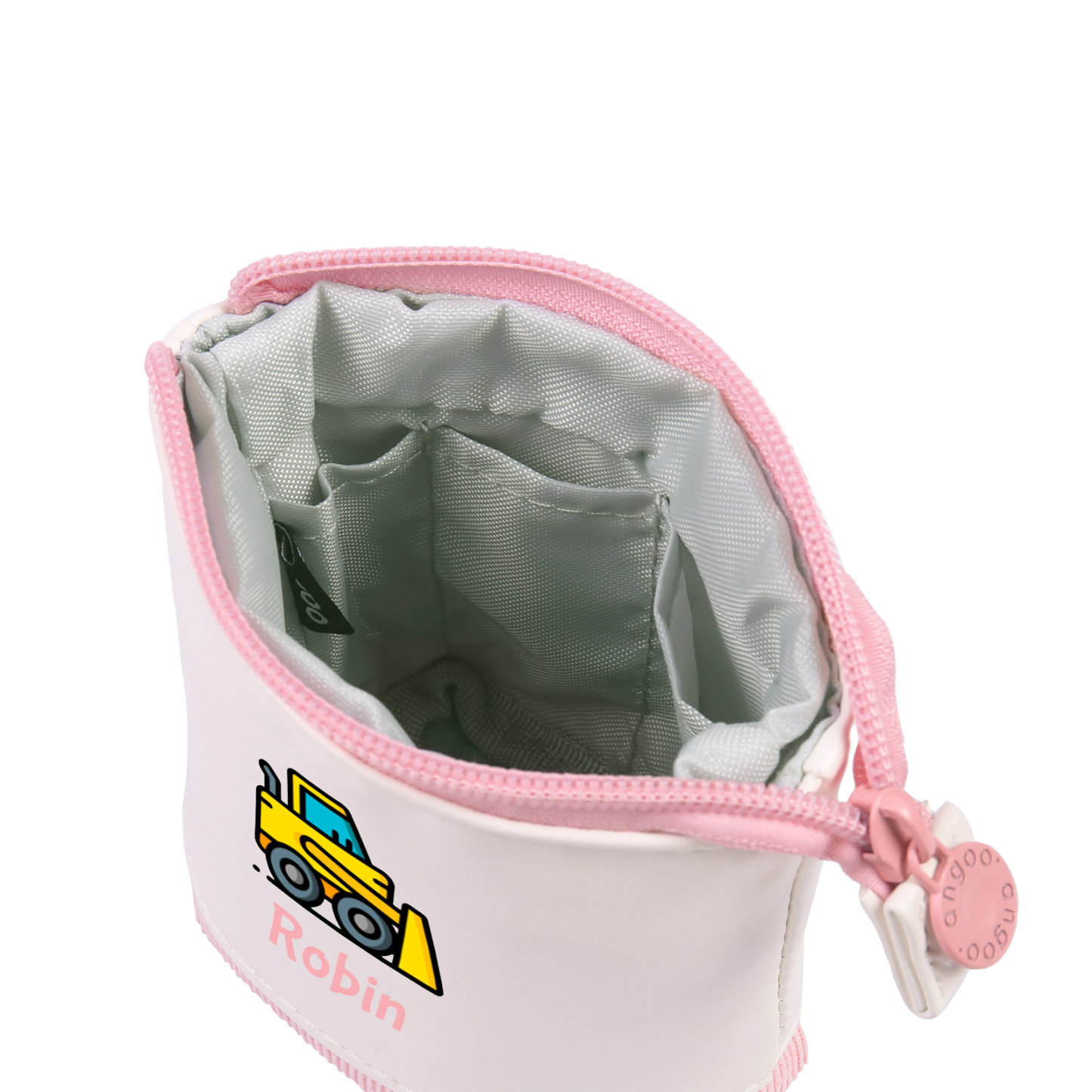 Trousse scolaire Étui à Crayons Prénom Personnalisé Pochette à Crayons Sac à Crayons-Cadeau pour Enfant