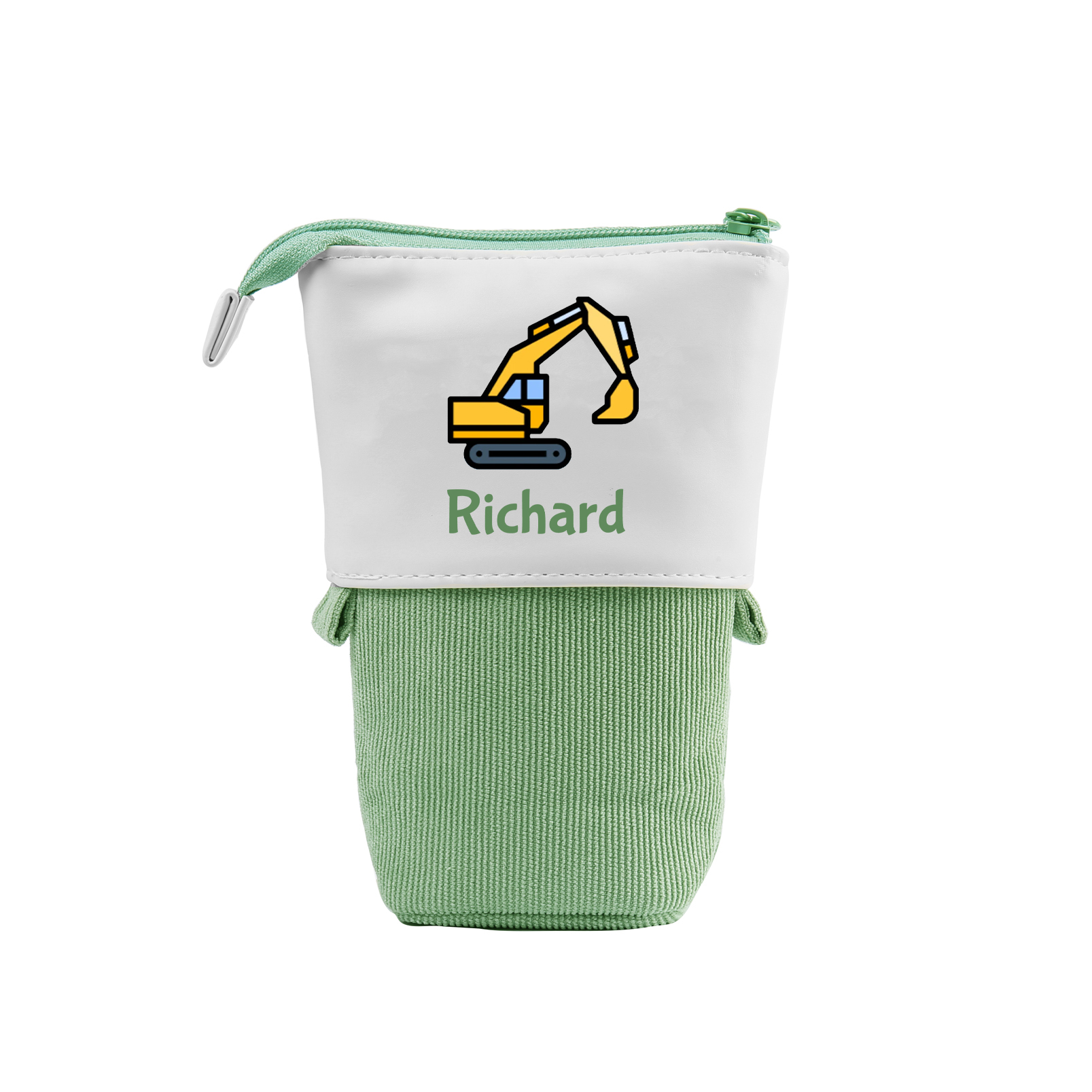 Trousse scolaire Étui à Crayons Prénom Personnalisé Pochette à Crayons Sac à Crayons-Cadeau pour Enfant