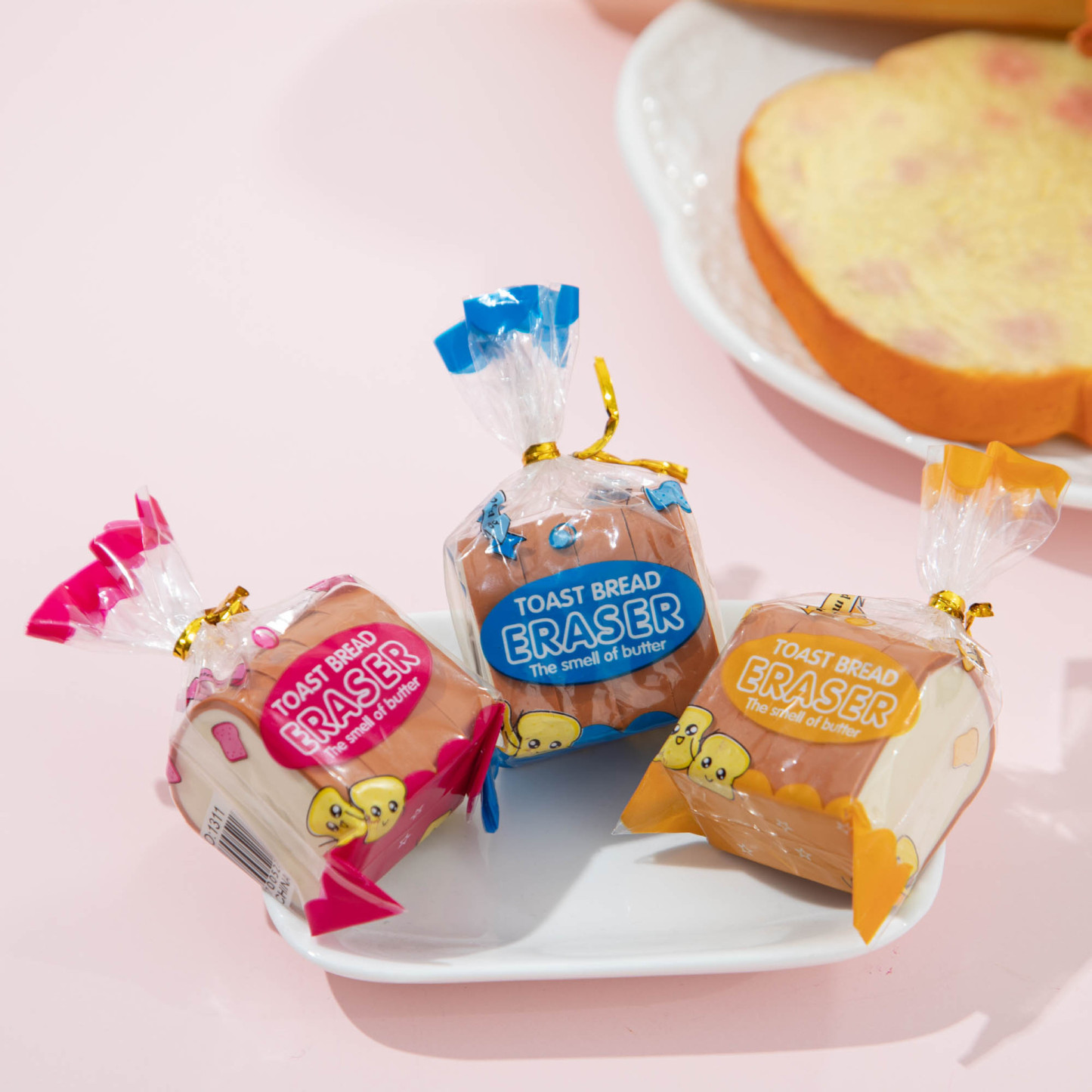 Gomme Pain de Mie Parfumée Couleur aléatoire Cadeau pour enfant｜Jessemade