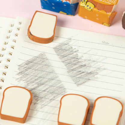 Gomme Pain de Mie Parfumée Couleur aléatoire Cadeau pour enfant｜Jessemade