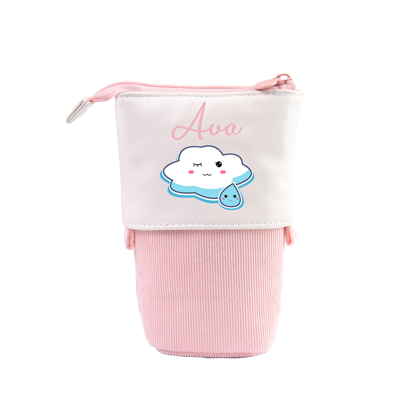 Trousse scolaire Étui à Crayons Nuage Personnalisés Pochette à Crayons Sac à Crayons