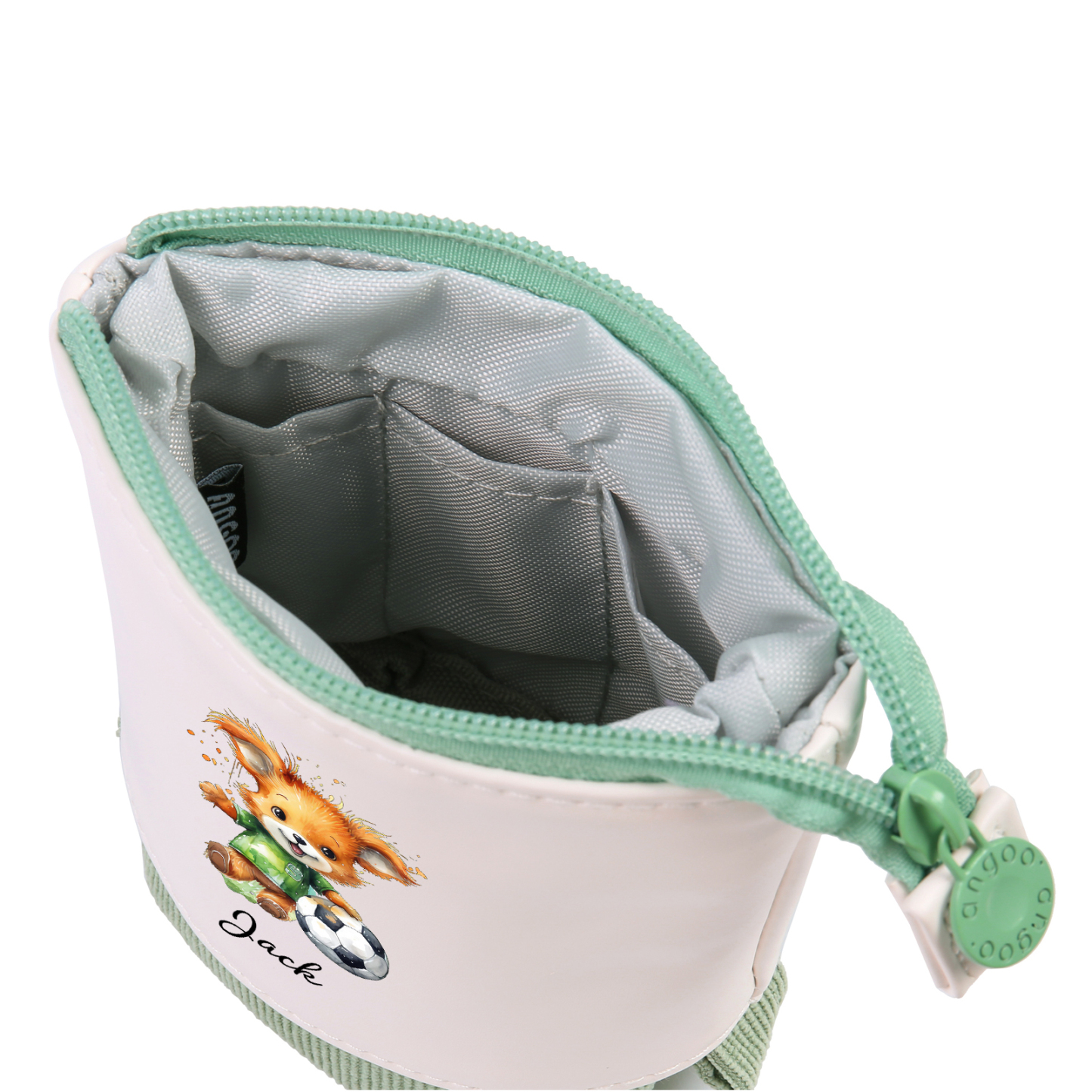 Trousse scolaire Étui à Crayons Cartoon Prénom Personnalisé Pochette à Crayons Sac à Crayons