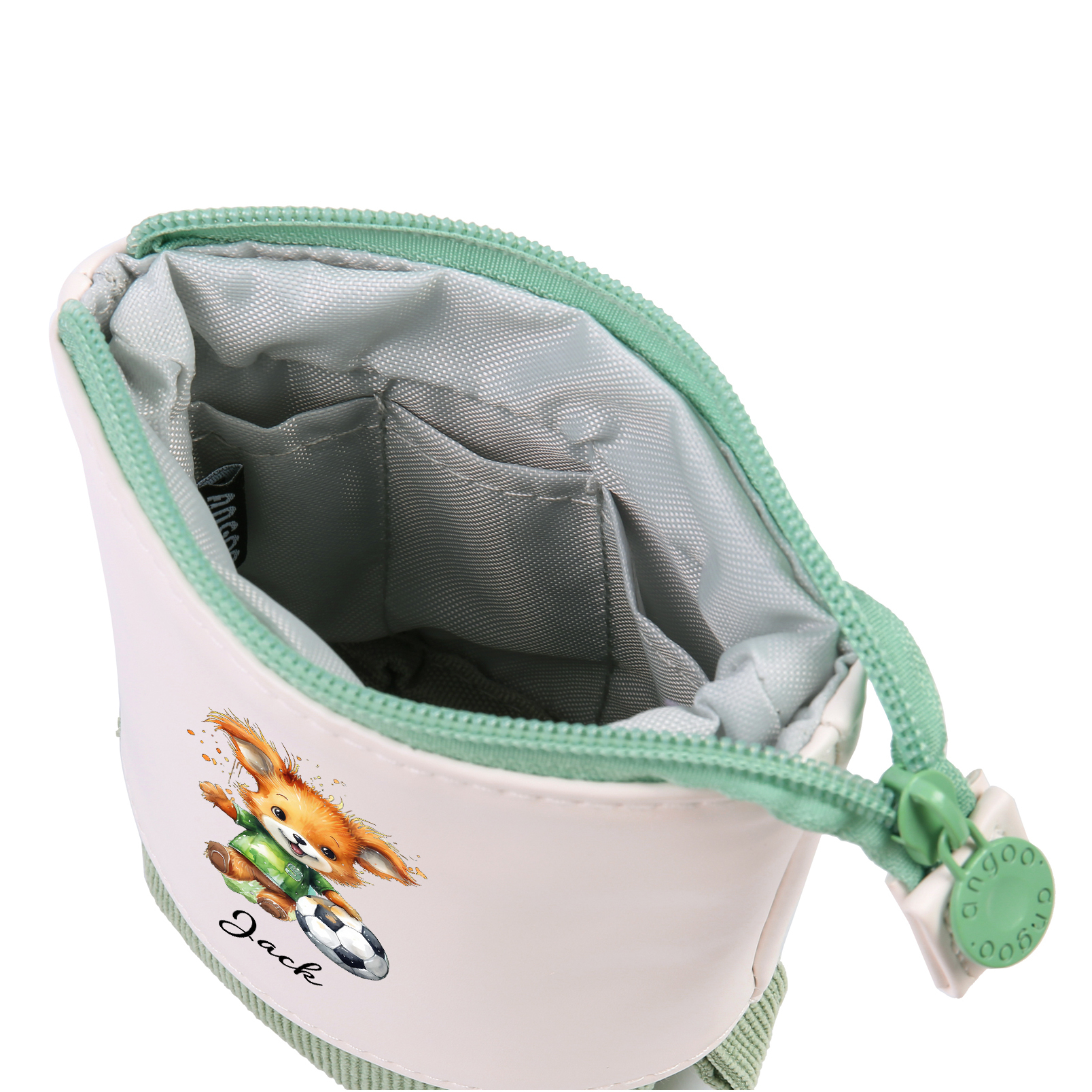Trousse scolaire Étui à Crayons Cartoon Prénom Personnalisé Pochette à Crayons Sac à Crayons