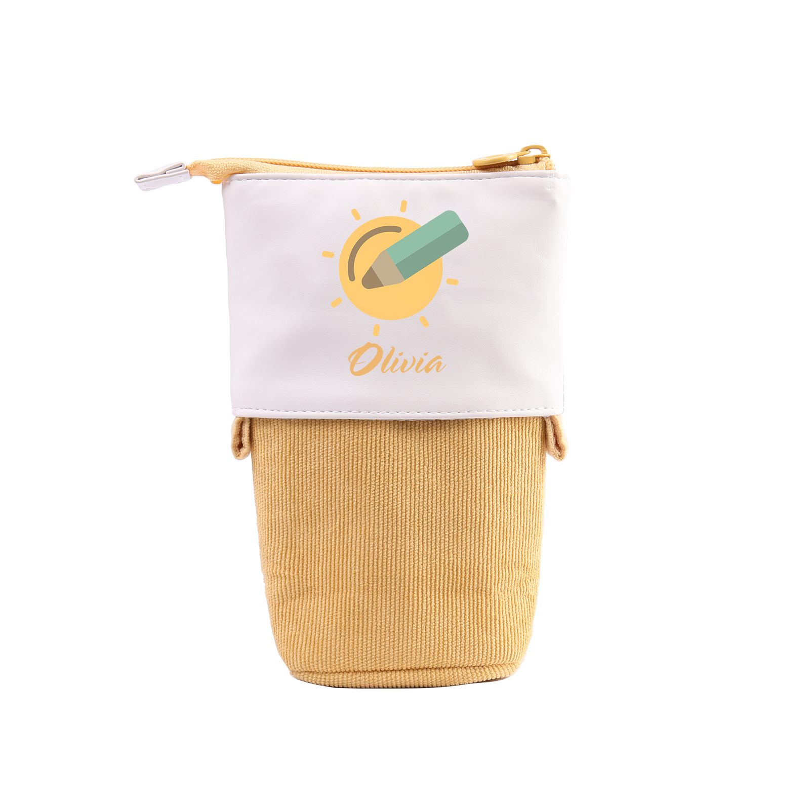 [Copy]Trousse à crayons icône crayon Prénom Personnalisé Pochette à Cr