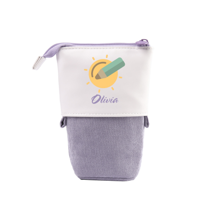 [Copy]Trousse à crayons icône crayon Prénom Personnalisé Pochette à Crayons Sac à Crayons