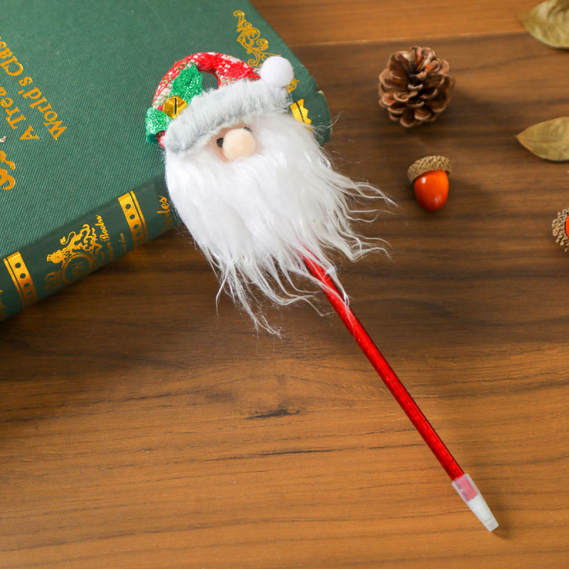 Stylo de Noël avec Décorations Père Noël/Bonhomme de Neige/Renne Cadea
