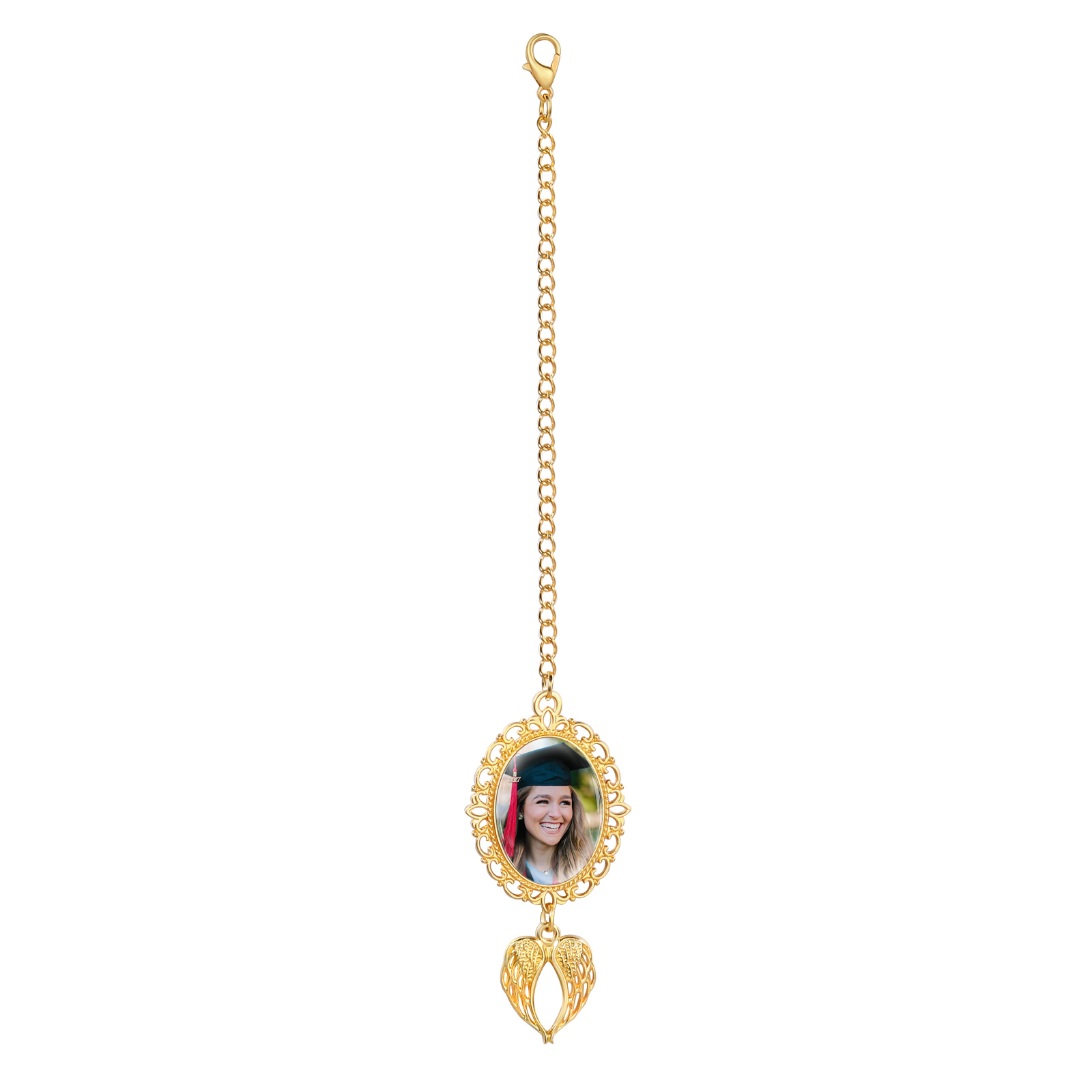 Pendentif de Graduation Personnalisé avec 1 Photo - Cadeau pour Graduation| Jessemade