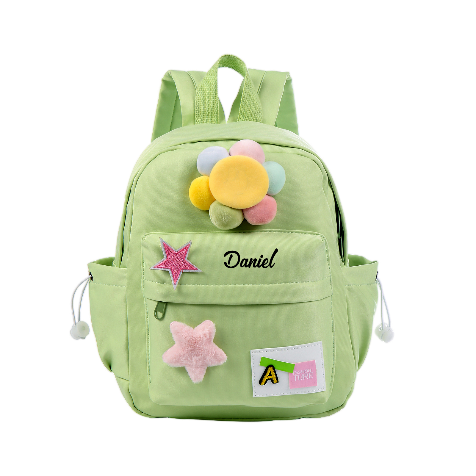 Cartable Sac à Dos Fleur pour Enfant 1 Prénom Personnalisé Sac maternelle