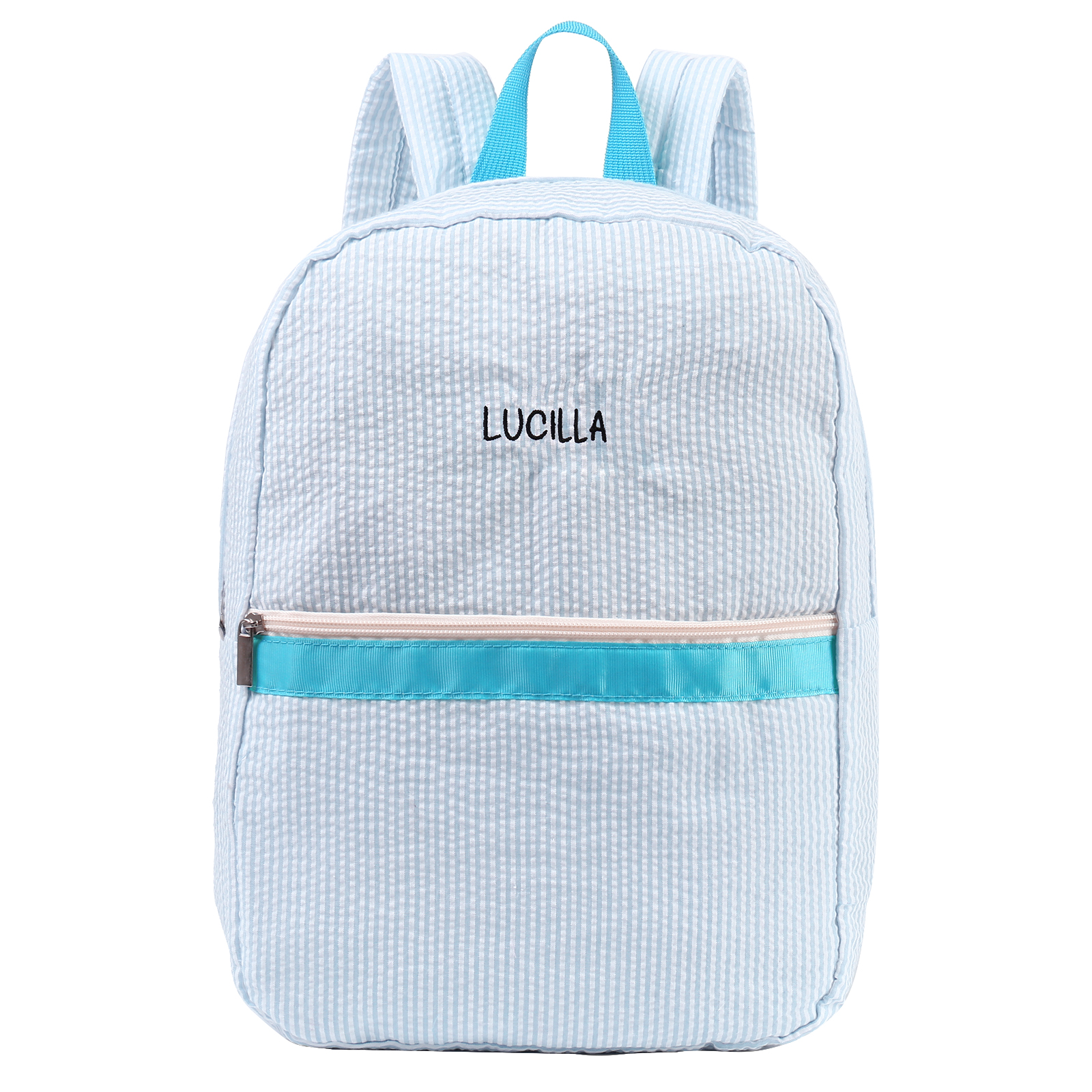 Cartable Sac à Dos Toile à voile pour Enfant 1 Prénom Personnalisé