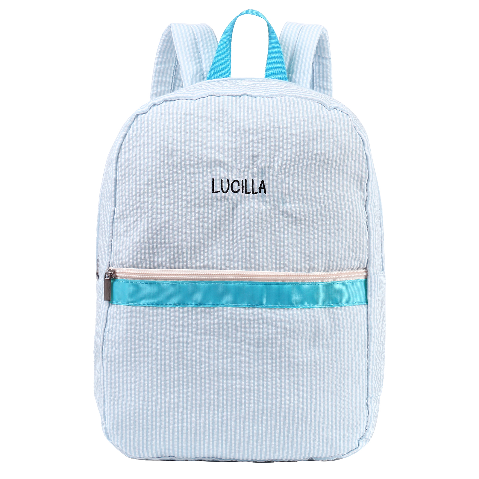 Cartable Sac à Dos Toile à voile pour Enfant 1 Prénom Personnalisé