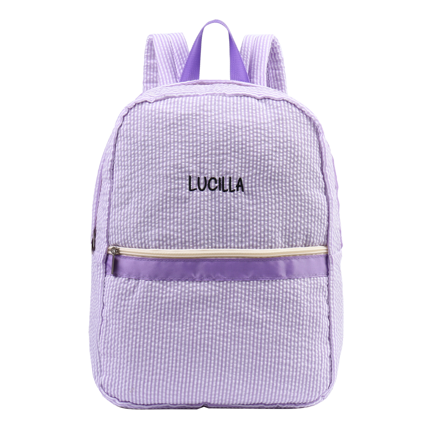 Cartable Sac à Dos Toile à voile pour Enfant 1 Prénom Personnalisé