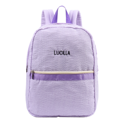 Cartable Sac à Dos Toile à voile pour Enfant 1 Prénom Personnalisé