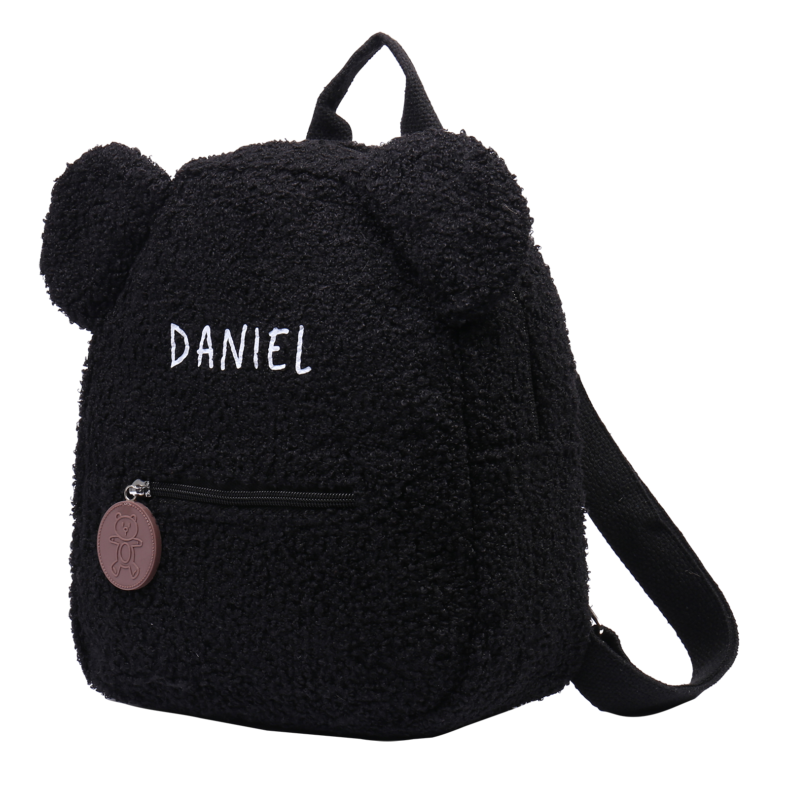 Cartable Sac à Dos Peluche pour Enfant 1 Prénom Personnalisé Sac 