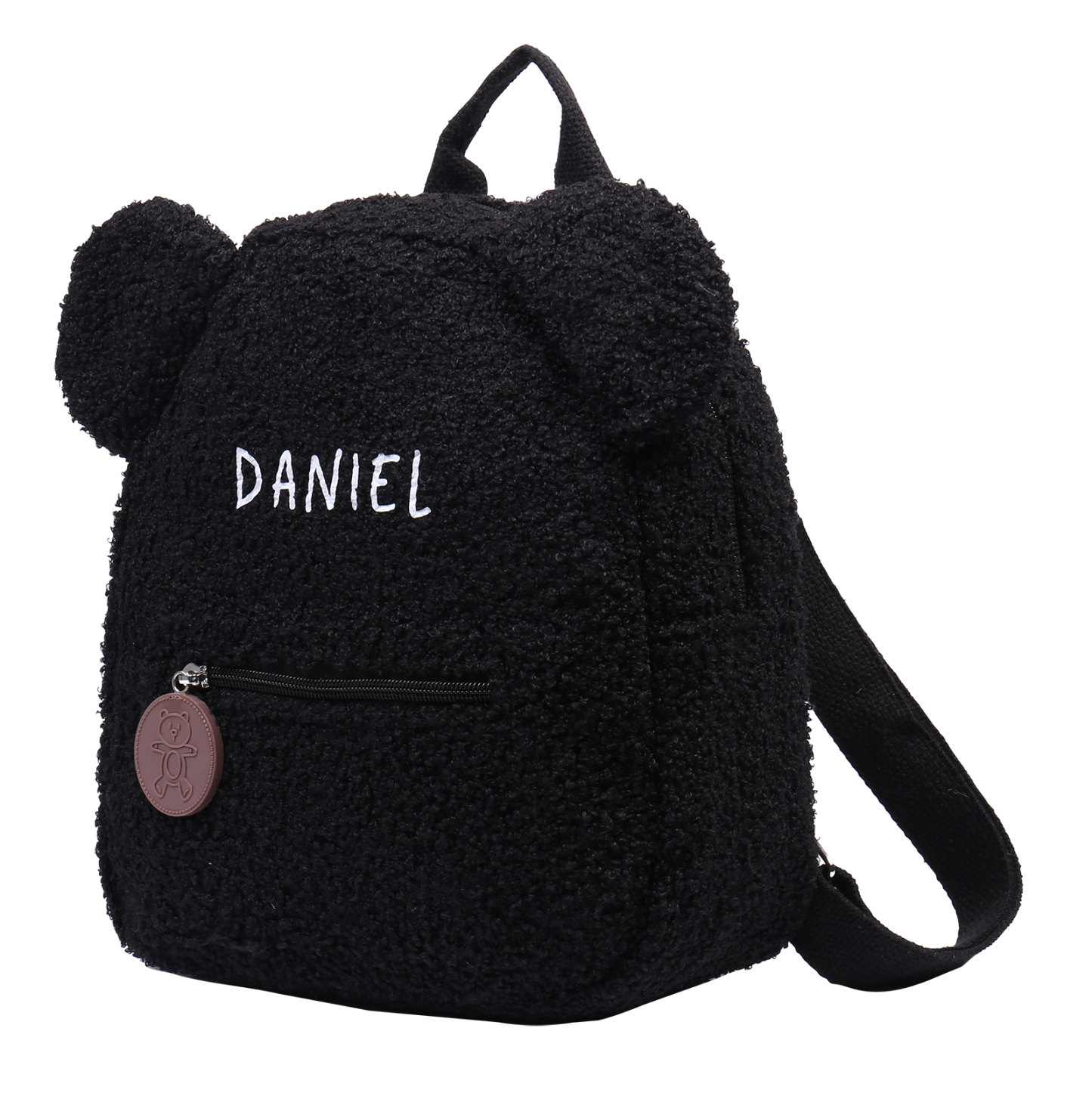 Cartable Sac à Dos Peluche pour Enfant 1 Prénom Personnalisé Sac 