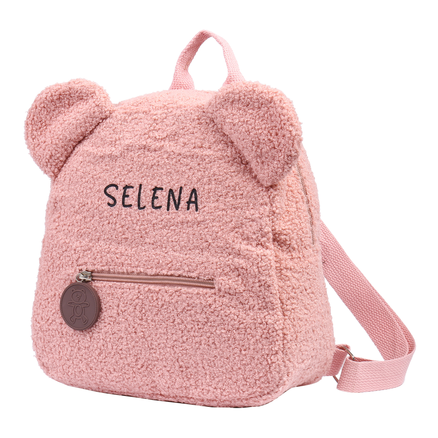 Cartable Sac à Dos Peluche pour Enfant 1 Prénom Personnalisé Sac 