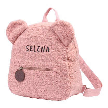Cartable Sac à Dos Peluche pour Enfant 1 Prénom Personnalisé Sac 