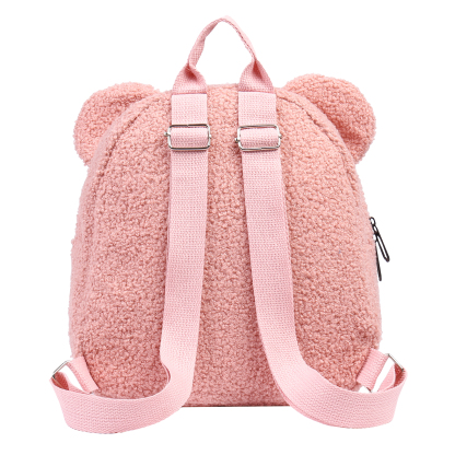 Cartable Sac à Dos Peluche pour Enfant 1 Prénom Personnalisé Sac 
