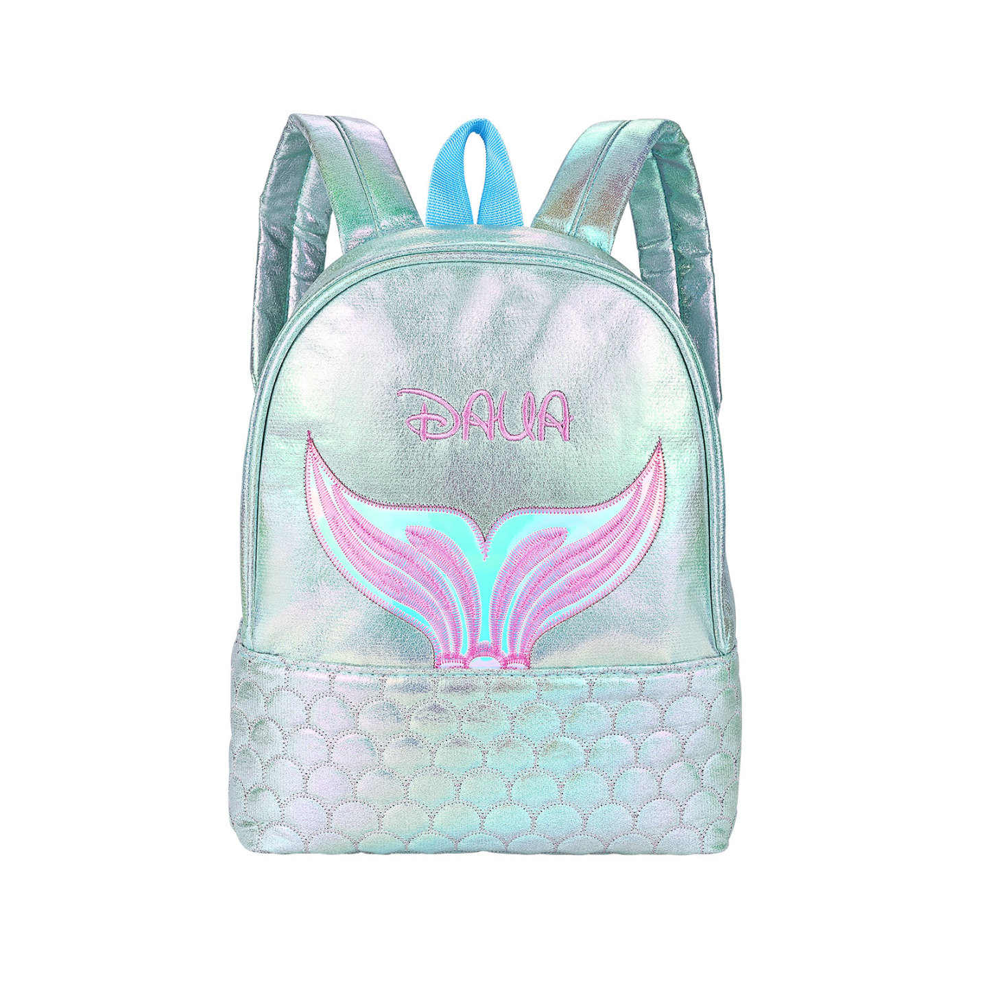 Sac à Dos Sirène Prénom Personnalisé PU Léger | Jessemade