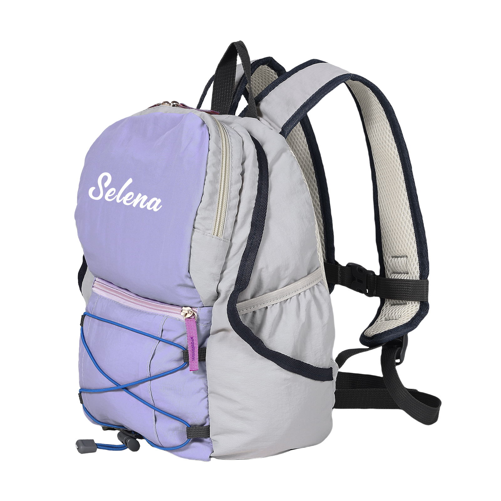 Sac à dos en Nylon personnalisé avec 1 Prénom, Couleur au Choix – Cadeau pour Enfant | Jessemade