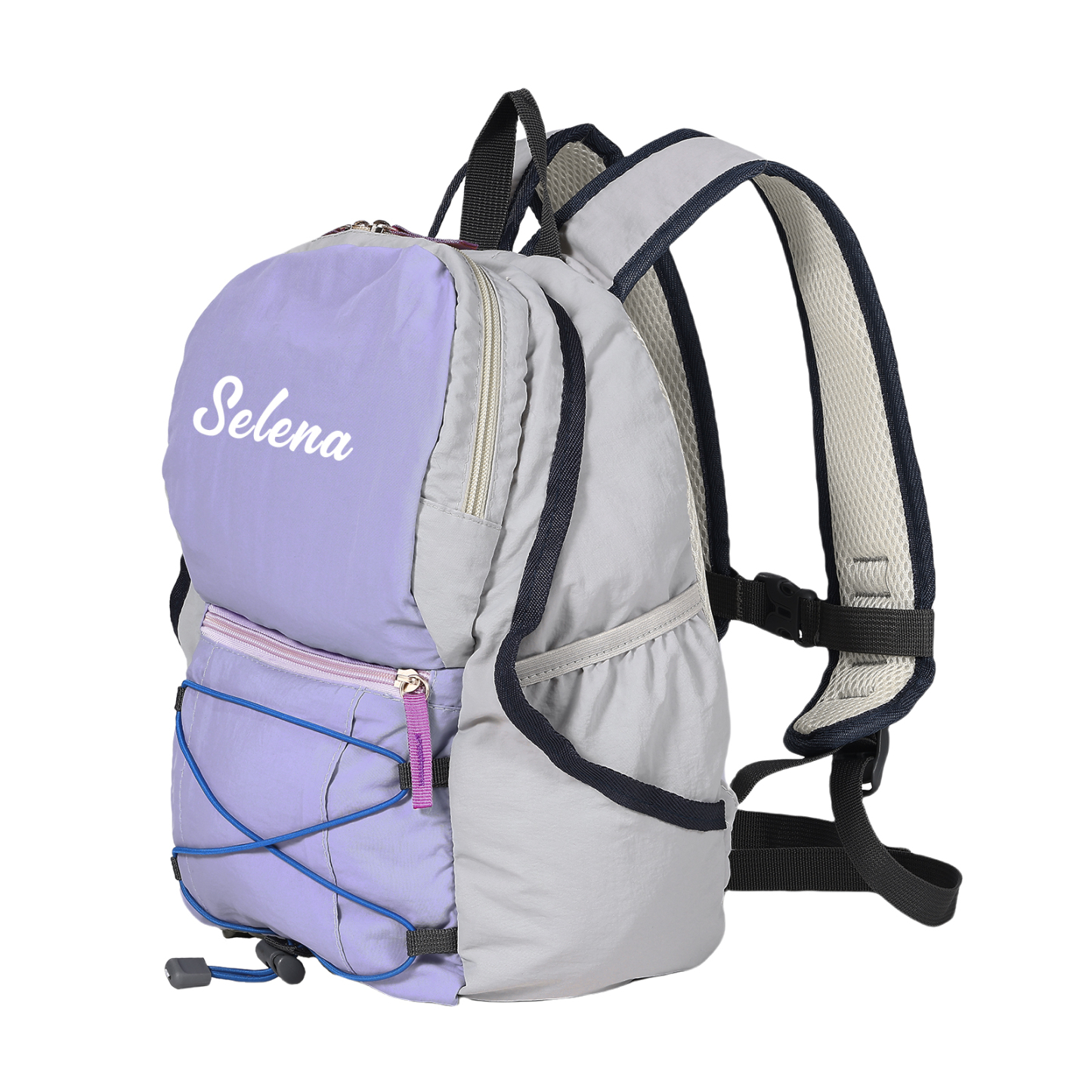 Sac à dos en Nylon personnalisé avec 1 Prénom, Couleur au Choix – Cadeau pour Enfant | Jessemade