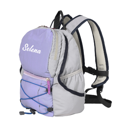 Sac à dos en Nylon personnalisé avec 1 Prénom, Couleur au Choix – Cadeau pour Enfant | Jessemade