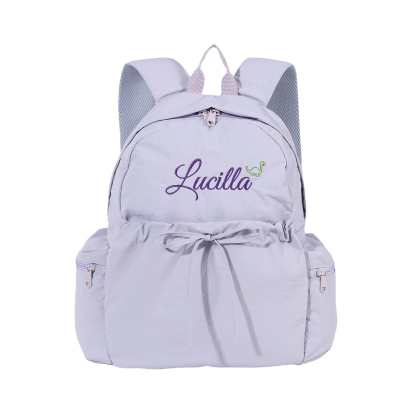 Sac à dos Personnalisable avec 1 Prénom, Motif et Choix de Couleur du Nom | Jessemade