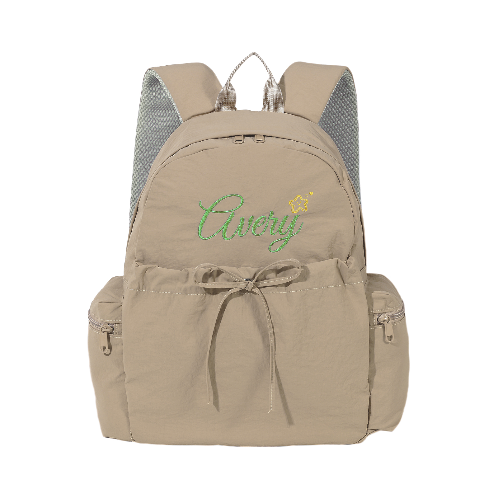 Sac à dos Personnalisable avec 1 Prénom, Motif et Choix de Couleur du Nom | Jessemade