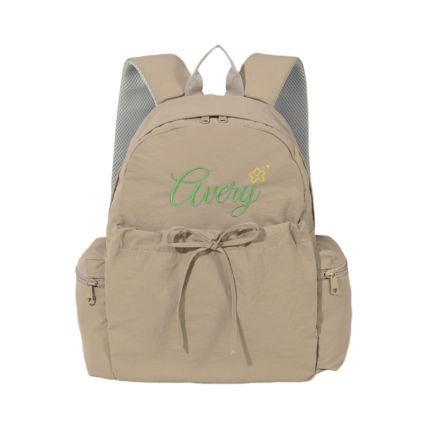 Sac à dos Personnalisable avec 1 Prénom, Motif et Choix de Couleur du Nom | Jessemade