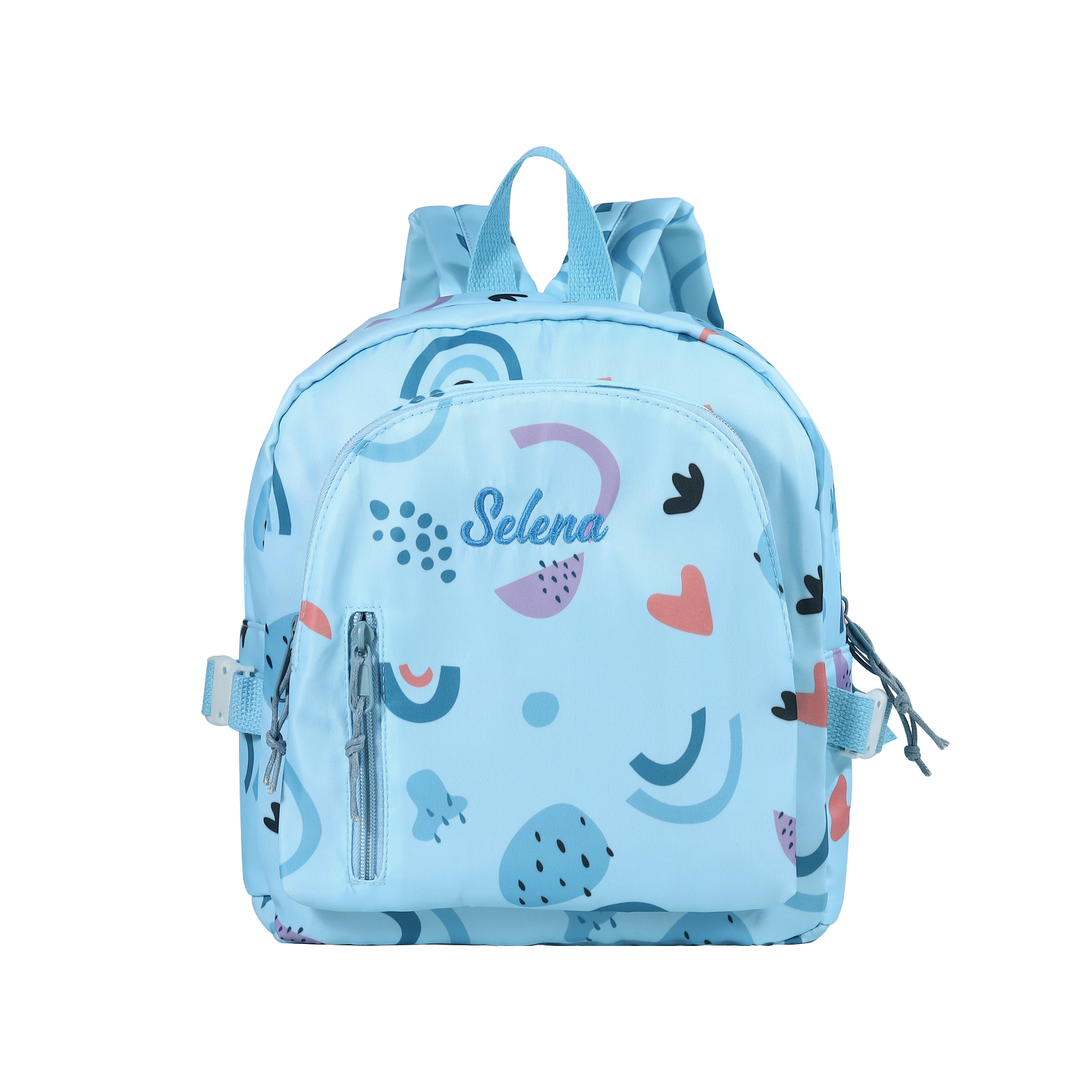 Sac à dos Enfant Personnalisable avec 1 Prénom brodé et Choix de Couleur du Nom | Jessemade