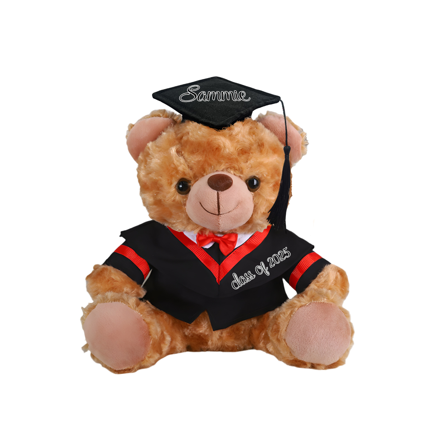 Ours de Graduation Personnalisé avec Prénom et Date - 8 Couleurs Disponibles | Jessemade