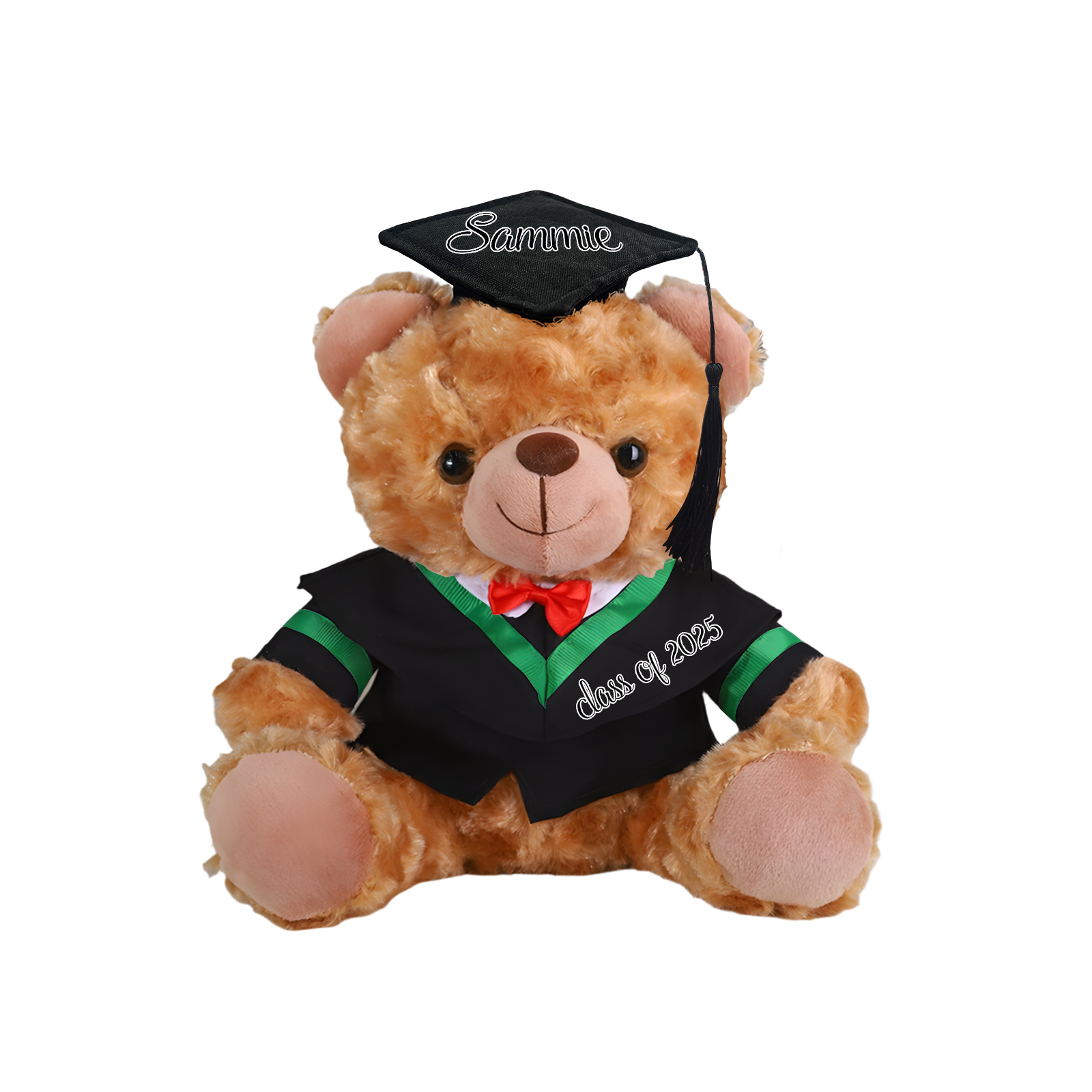 Ours de Graduation Personnalisé avec Prénom et Date - 8 Couleurs Disponibles | Jessemade