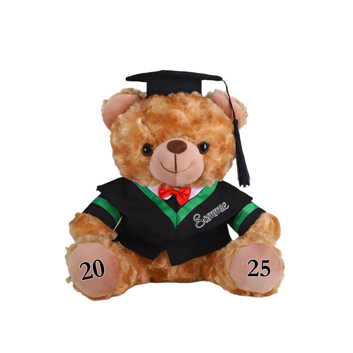Ours de Graduation Personnalisé avec Prénom et Date - 8 Couleurs Disponibles | Jessemade