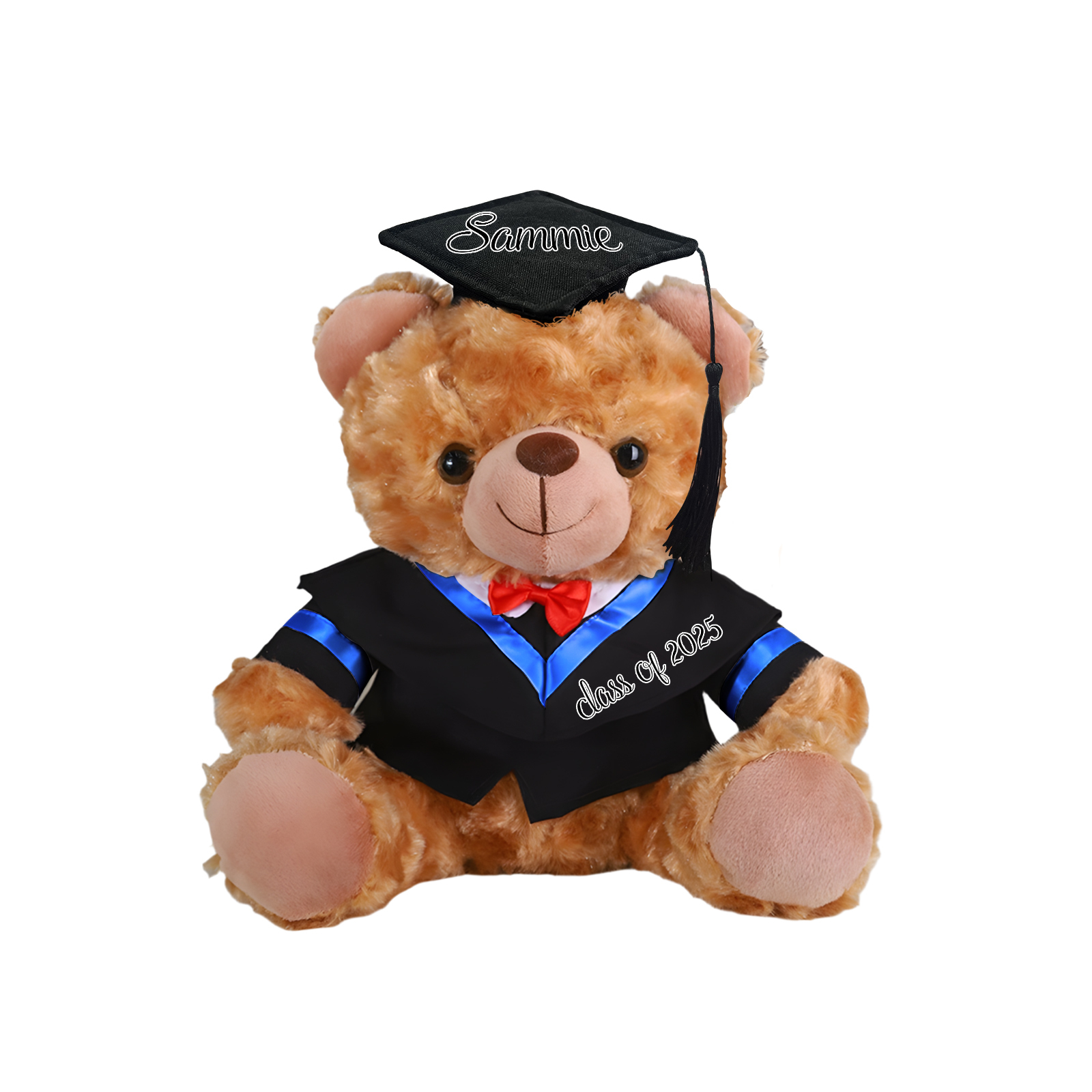 Ours de Graduation Personnalisé avec Prénom et Date - 8 Couleurs Disponibles | Jessemade