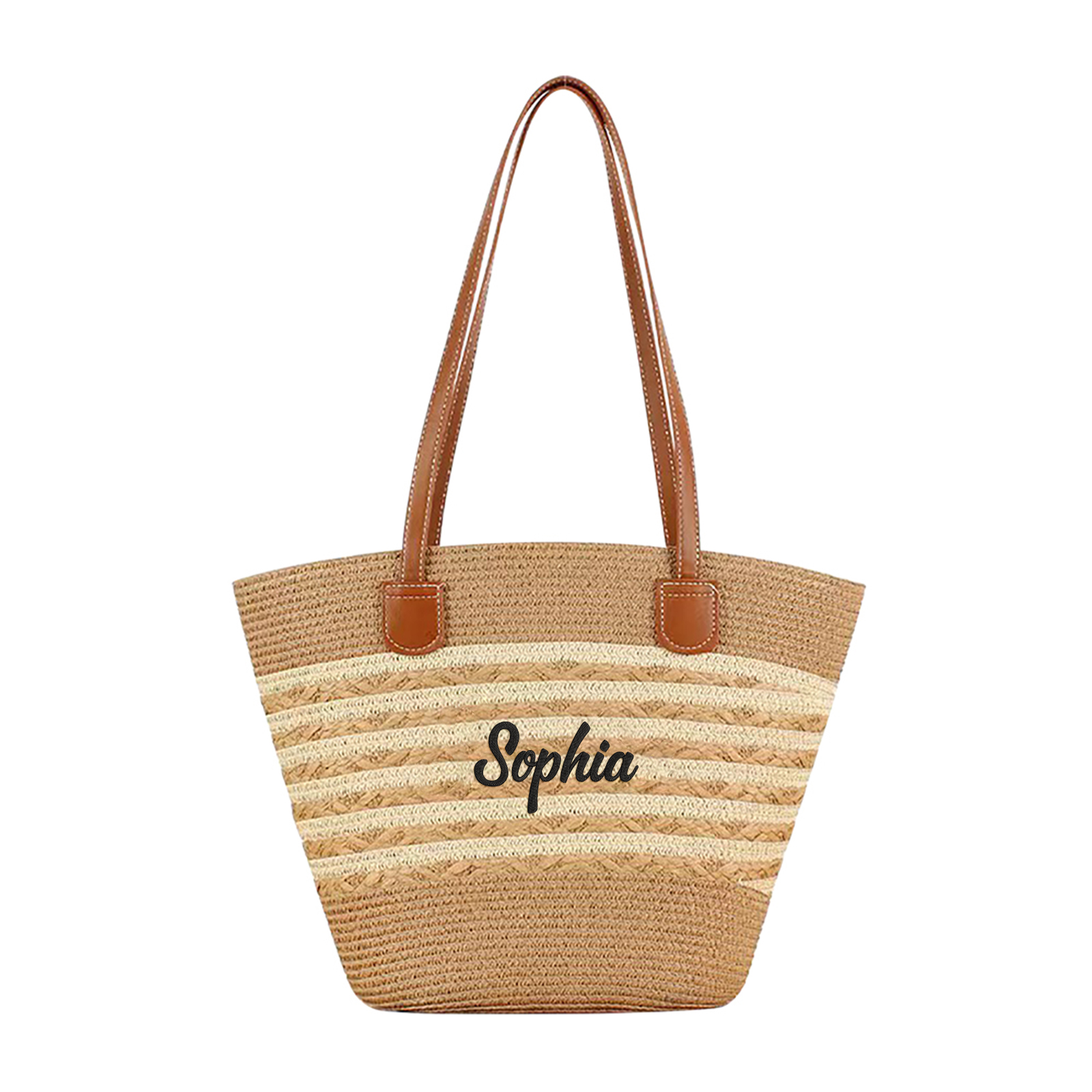 Sac Fourre-Tout élégance 1 Prénom Personnalisé avec choix de couleur.