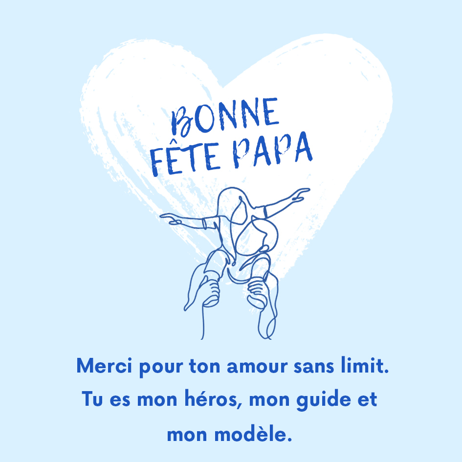 Carte Bonne fête Papa – Message d’Amour et de Reconnaissance pour la fête des pères | Jessemade